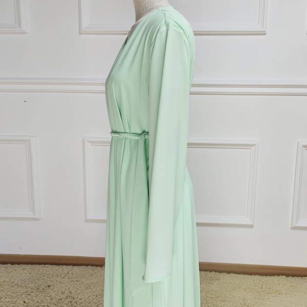 600ba327-4e85-4ebb-ad81-eedb3691cc61 Custom A tie Islamic Clothing Modest Dubai Abaya for Muslim Women