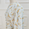 86.5 Summer Printed Flowers Dubai Abaya Chiffon Floral Dress
