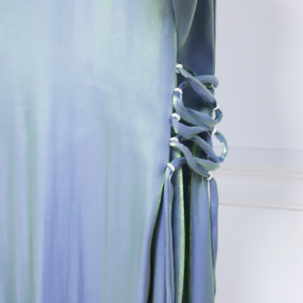 87.4 Newest Full Cover Long Sleeve Satin Maxi Dress – Islamic Modest Wear for Muslim Women