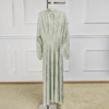 88.1 Printed Patchwork Maxi Dress – Spring Season Modest Wear for Muslim Women
