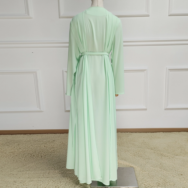 93f98268-b6a5-4d22-b16b-59c6f146b7d9 Custom A tie Islamic Clothing Modest Dubai Abaya for Muslim Women