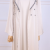 Islamic Dubai fashion luxury abaya with scattered beaded