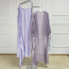 fb303f47-9356-4935-8330-204cc6eb9b15 New Shimmery Islamic Clothing Light Shiny Satin Silk Abaya With Inner Slip Dress Set
