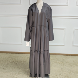 fd779153-34df-4ce2-9306-8fc5a7f9d014 Custom natural abaya full length solid color muslim women dubai