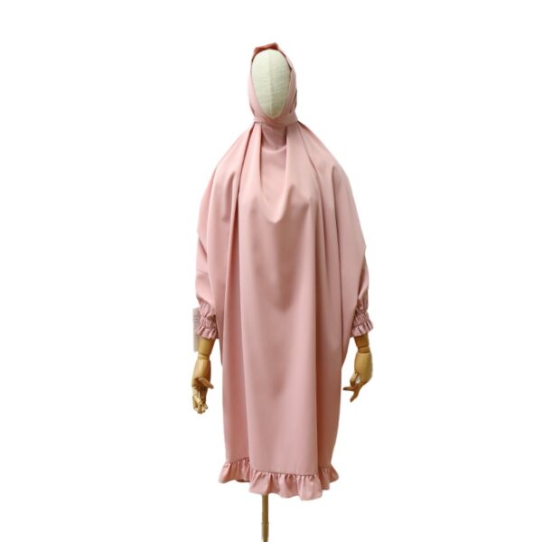 New Muslim Women's Two Piece Long Abaya Set