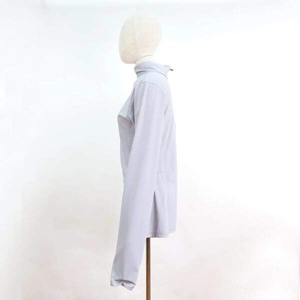 white_zip_product_image_1 Long Sleeve Islamic Top