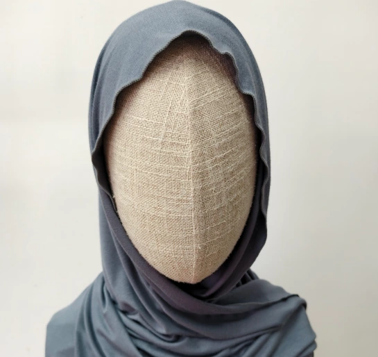 160GSM~1 160gsm High Quality Stretch Headwear Jersey Fabric Scarf Soft daily hijab