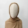 CRINKL~4 Crinkle Chiffon Hijab Breathable Headwear Premium Stitching Head Scarf