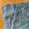 CU9C16~1 Custom Flower Lace Hijab Embroidery Jersey Chiffon Modal Scarf Custom Material