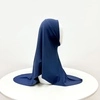 CUSTOM~3 Custom Premium Instant Ready Wear Hijab Stretchy Breathable Lightweight Sports Headscarf Wrap for Muslim Women