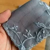 CUSTOM~3 Custom Flower Lace Hijab Embroidery Jersey Chiffon Modal Scarf Custom Material