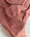 Custom Pantone Color Bamboo Jersey 190 GSM 7 Custom Pantone Color Bamboo Jersey 190 GSM