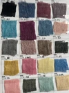 Lightweight Breathable Crinkle Rayon Material with Unique Tie-Dye Effect