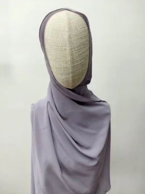 POPULA~2 Pearl Chiffon Hijab | Premium Breathable Headwear Popular in Malaysia Europe USA