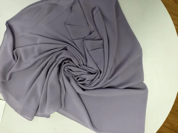 POPULA~3 Pearl Chiffon Hijab | Premium Breathable Headwear Popular in Malaysia Europe USA